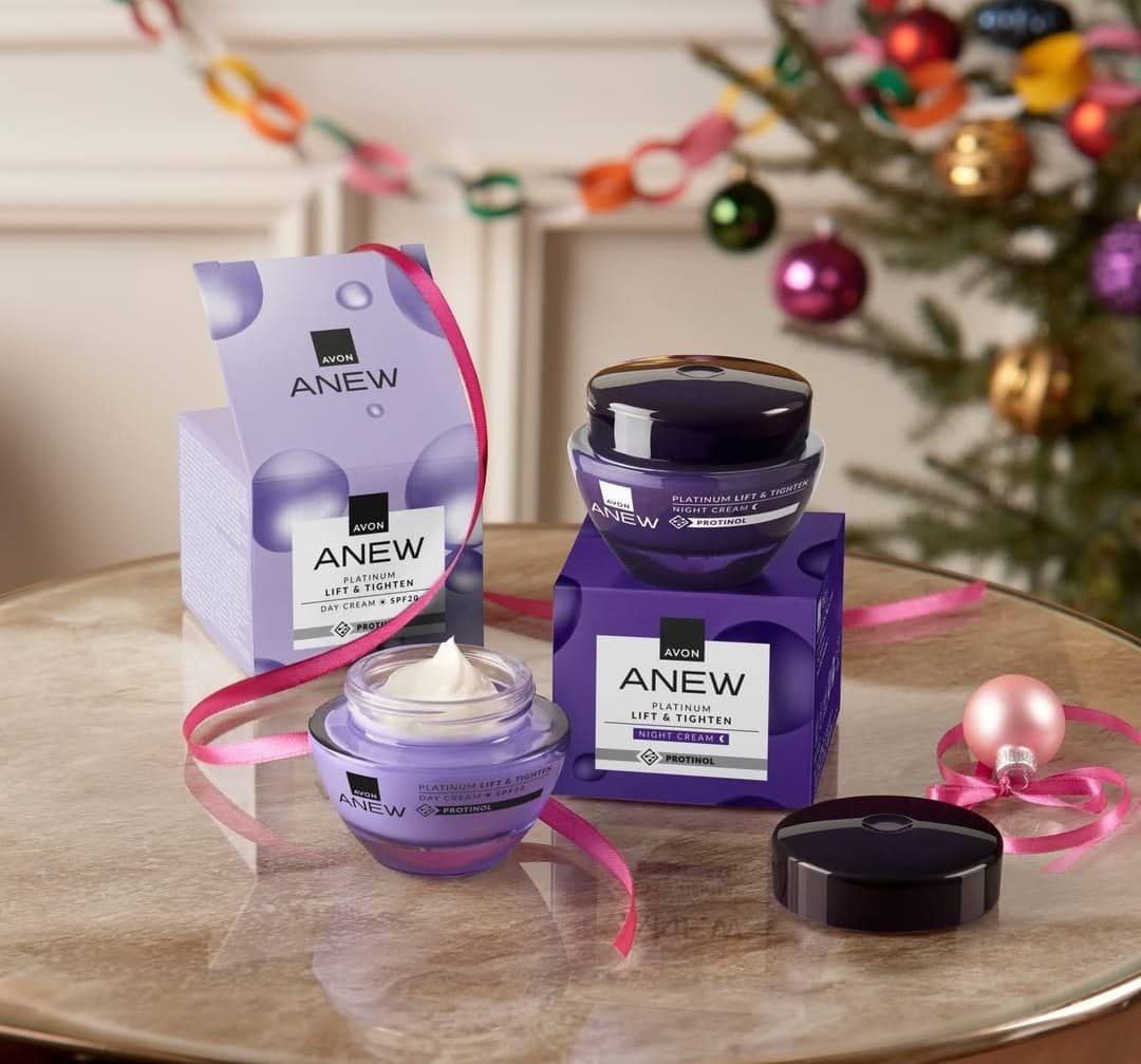 کرم شب بازسازی و لیفت کنندهAvon امریکامدل Anew Platinum